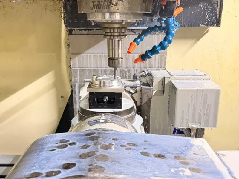 High-Precision Robotic CNC Machining