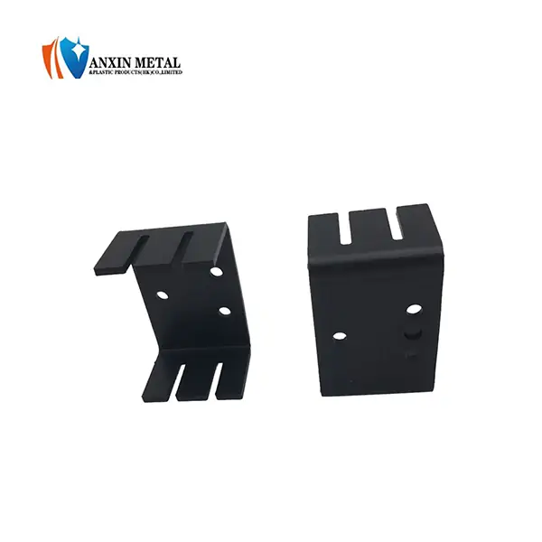 Customized Aluminum parts with Black Anodization